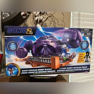 Sonic the Hedgehog Giant Eggman Robot Playset, new!